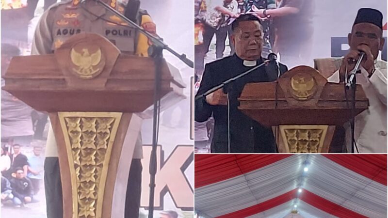 Polres Dairi Gelar Doa Bersama: Refleksi Akhir Tahun dan Harapan Baru untuk 2025