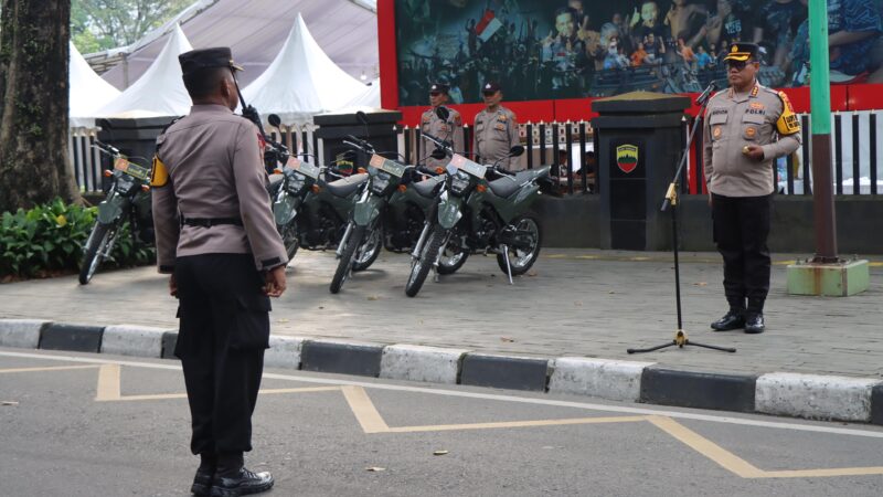 Kapolrestabes Medan Pimpin Apel Persiapan Pengamanan Malam Tahun Baru 2025