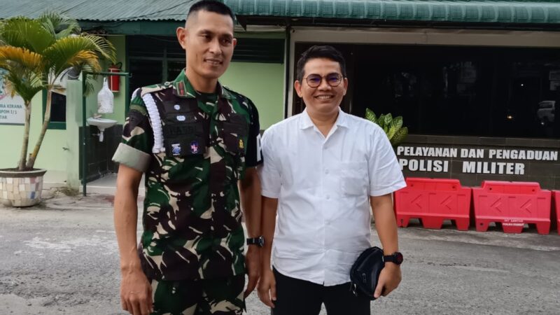 Jalin Silaturahmi, APK Adolina Silaturahmi dengan Pihak Dandenpom I/1 Pematang Siantar