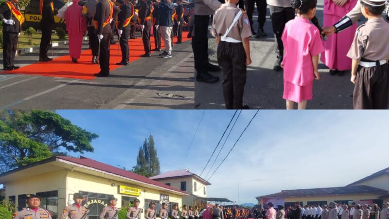 Kapolres Dairi yang Baru, AKBP Faisal Andri Pratomo, Disambut Hangat dengan Tradisi Adat dan Upacara Kebesaran