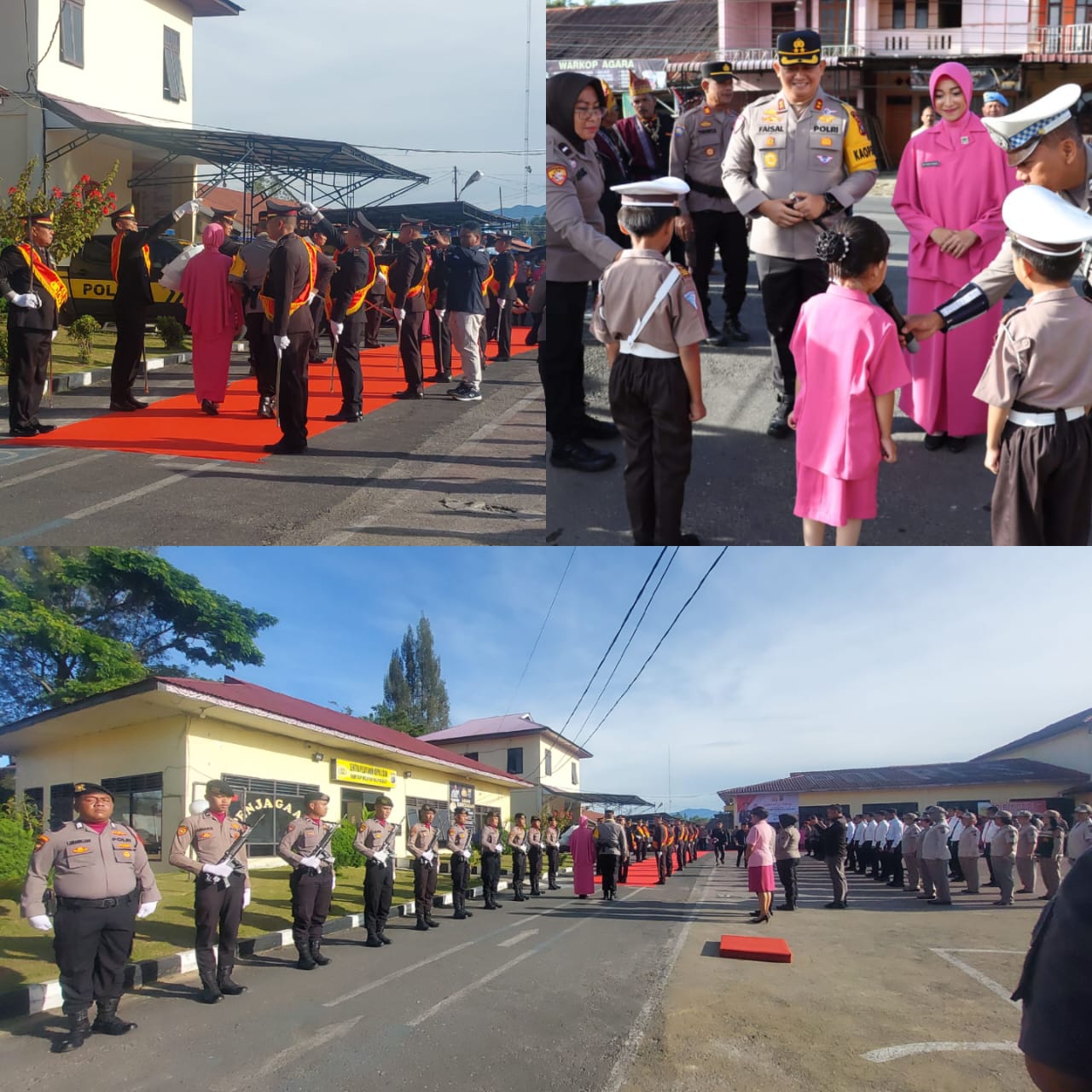 Kapolres Dairi yang Baru, AKBP Faisal Andri Pratomo, Disambut Hangat dengan Tradisi Adat dan Upacara Kebesaran