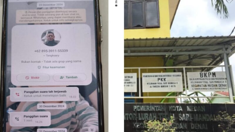 *Copot Lurah TSM II, Mau Jadi Kepling Setor 25 Juta*