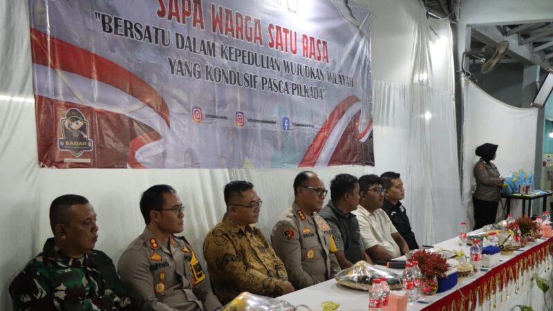 Tadi Malam, Kapolrestabes Medan Sapa Warga Sunggal di Warkop Jadi Raya