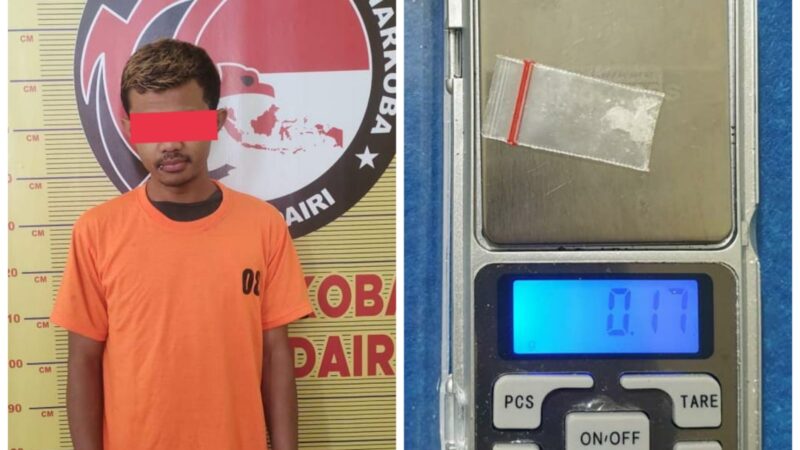Sat Narkoba Polres Dairi Ringkus Pemuda Atas Kasus Narkotika Jenis Sabu