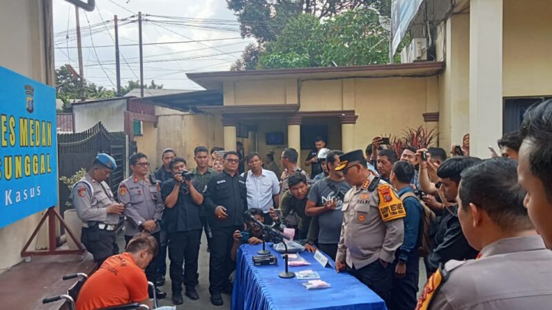 Polisi Tembak Jambret Mahasiswa di Medan Sunggal