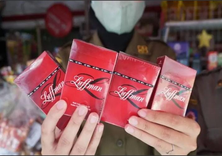 Oknum Polres DS Diduga 86 dengan Penjual Rokok Luffman Tanpa Cukai