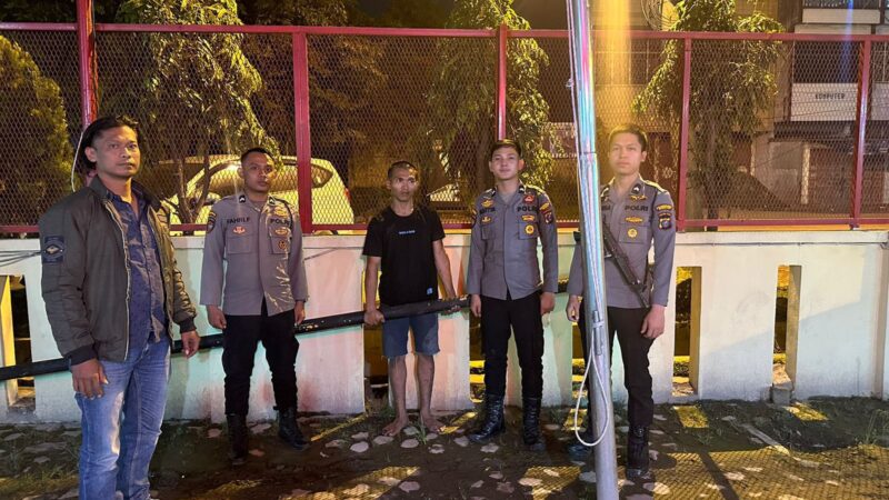 Kejar-kejaran di Dini Hari, Polisi Amankan Terduga Pencuri Besi Gerdang Truk