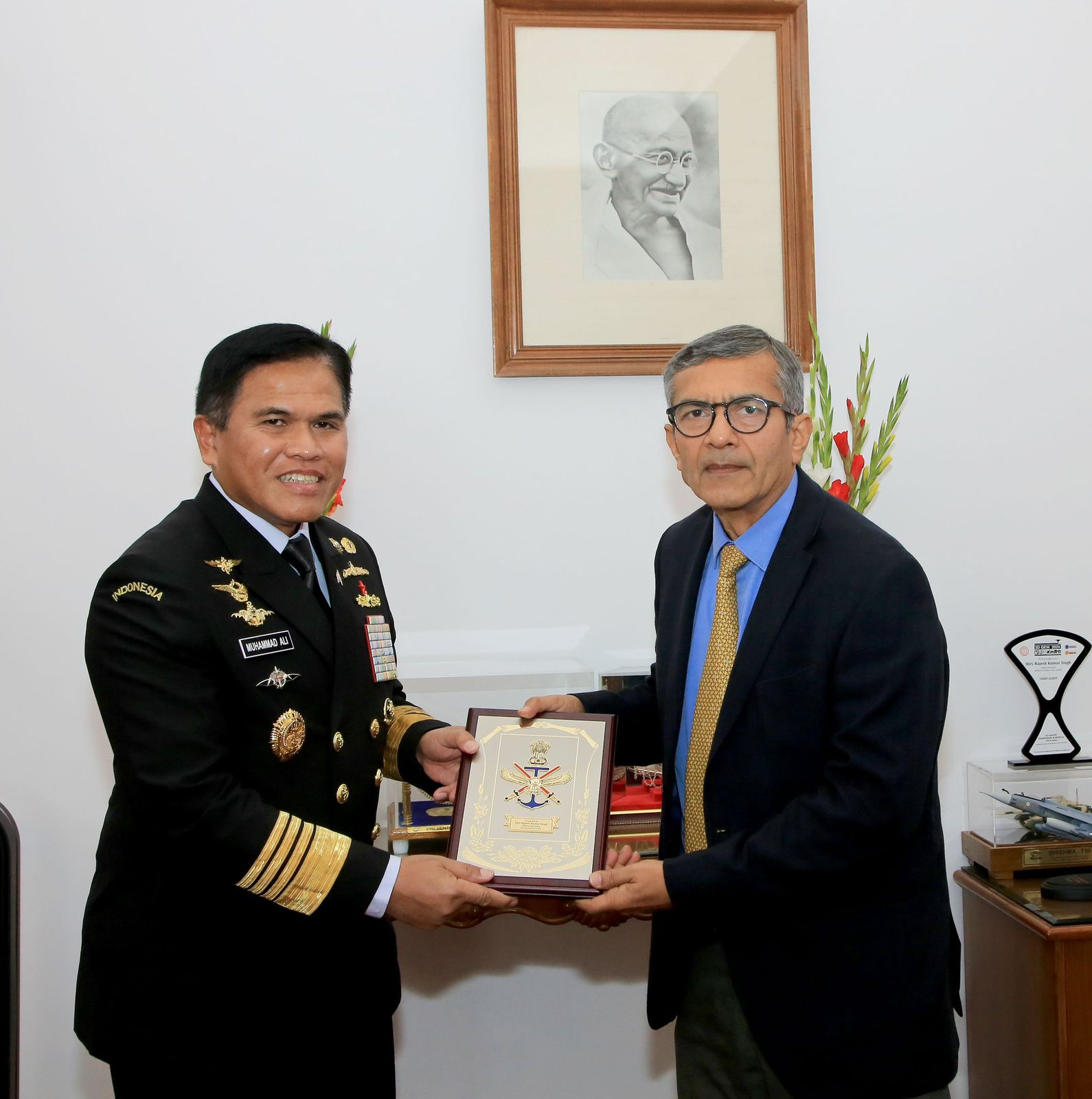 Lawatan Lanjutan di India, Kasal Sempatkan Courtesy Call Kepada Beberapa Pejabat Militer India