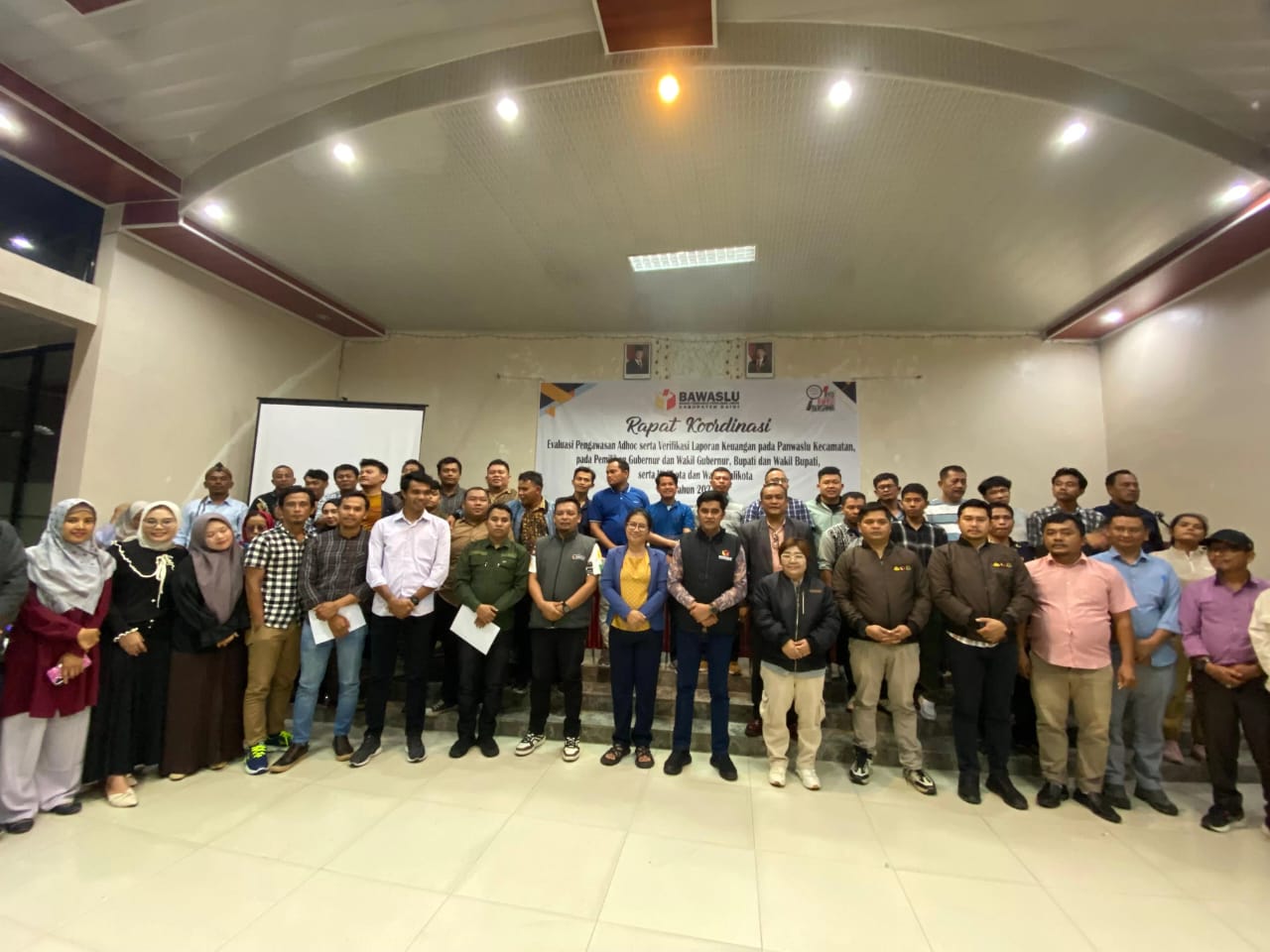 Bawaslu Dairi Rakor Evaluasi Pengawasan Adhoc & Verifikasi Keuangan Panwascam