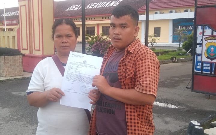 Seorang Ibu Tidak Terima Anaknya Dipukul Seorang Pria Dewasa