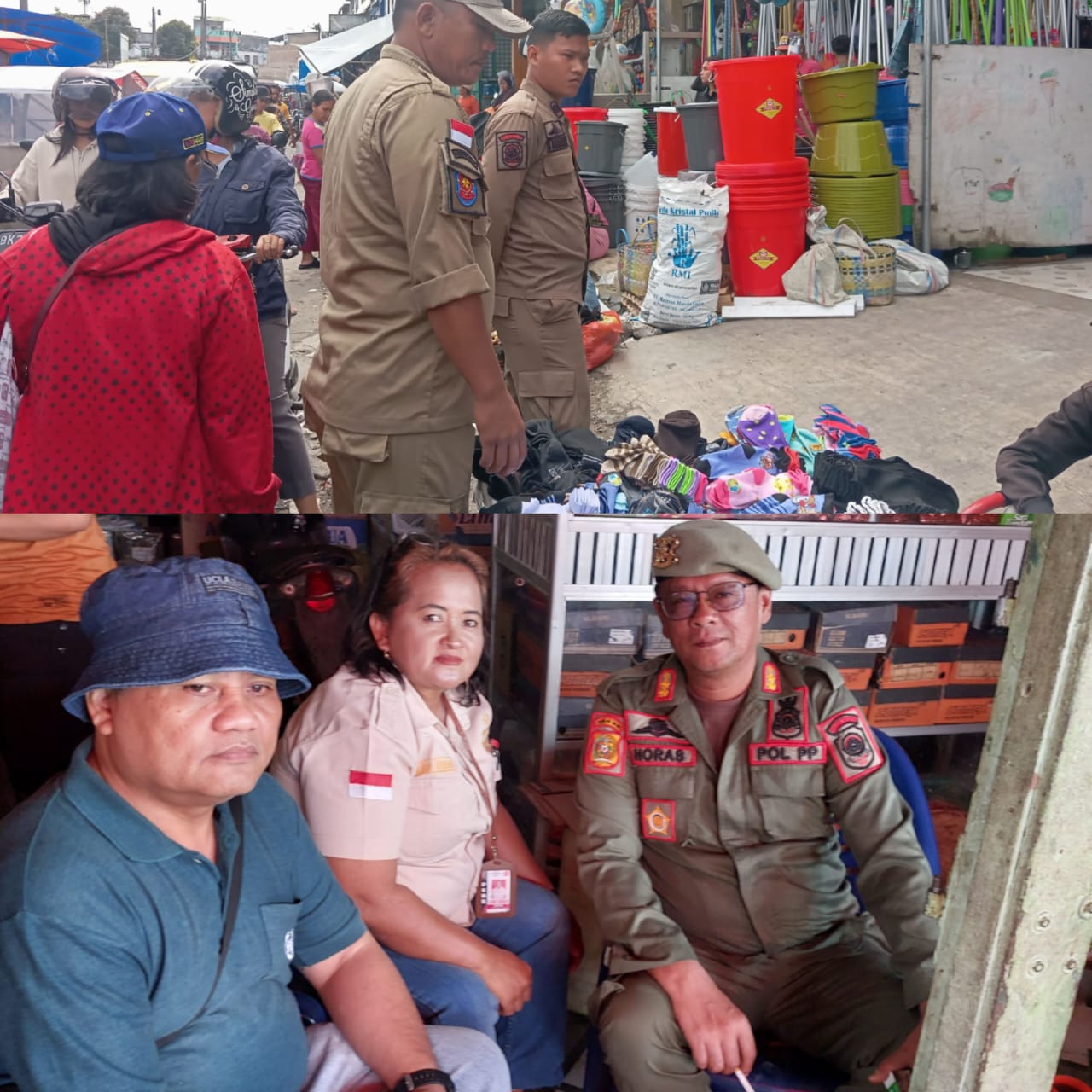 Kurangnya Penataan oleh PD Pasar, Pusat Pasar Sidikalang Semakin Semrawut