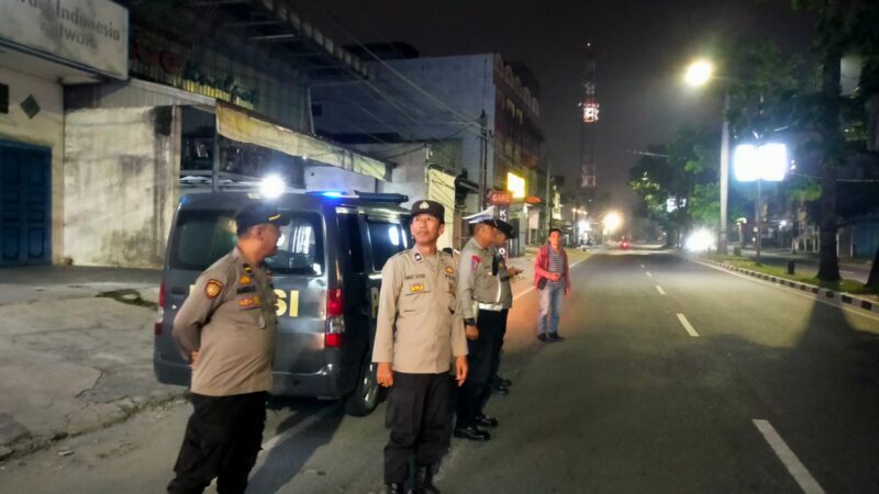 Cegah Kejahatan, Polsek Medan Barat Laksanakan Patroli di Tempat Rawan Kriminalitas