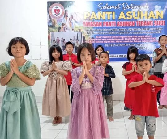 YAYASAN PANTI ASUHAN TERANG SUCI. Jln balai desa no. 144 Kampung lalang, Kec, Sunggal Medan.