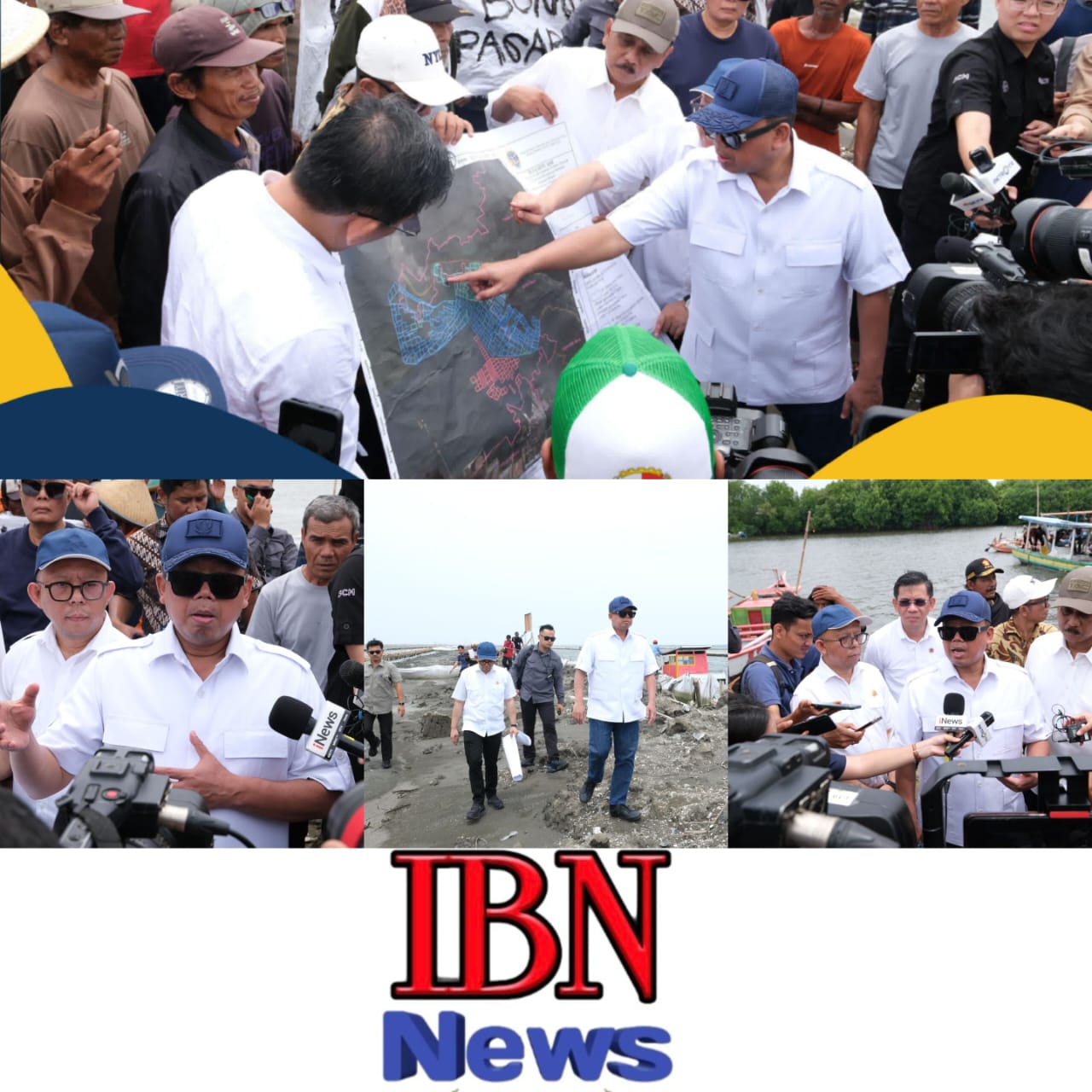 Data di Kawasan Pagar Laut Bekasi, Menteri Nusron Akan Tindak Tegas Pelaku