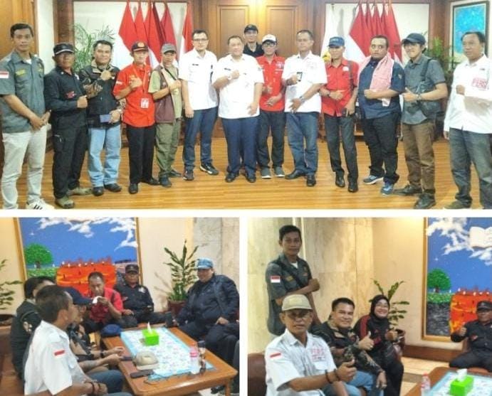 Wakil walikota & Kominfo Jakarta Utara, Terima Silahturahmi Kawan Kawan Jurnalis Jakarta Utara Bersatu