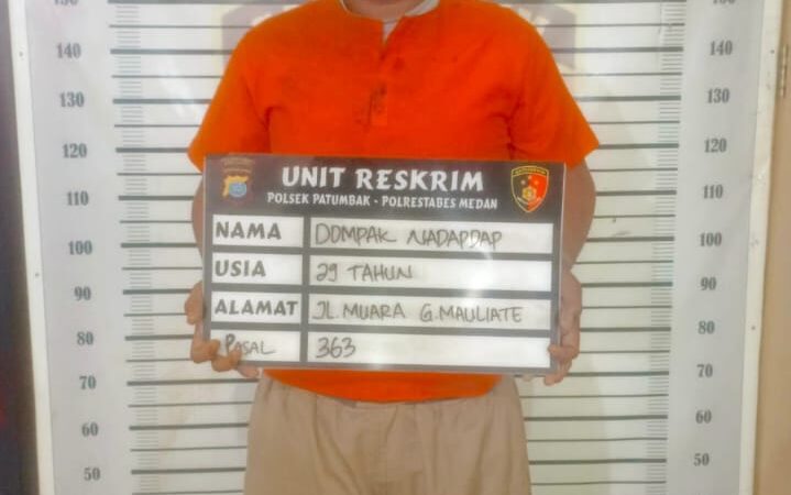 TEAM URC UNIT RESKRIM POLSEK PATUMBAK RINGKUS PELAKU CURANMOR