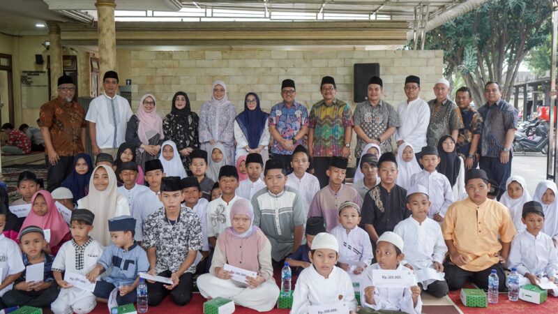 PTPN IV Regional 1 Peringati Isra’ Mi’raj Nabi Muhammad SAW tahun 2025 Sekaligus Sambut Kedatangan Ramadhan dengan Aksi Sosial untuk Anak Yatim