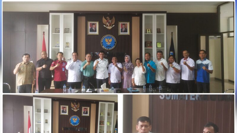 Kepala BNNP SUMUT Menerima Audiensi Forum Komunikasi Bela Nusantara Indonesia