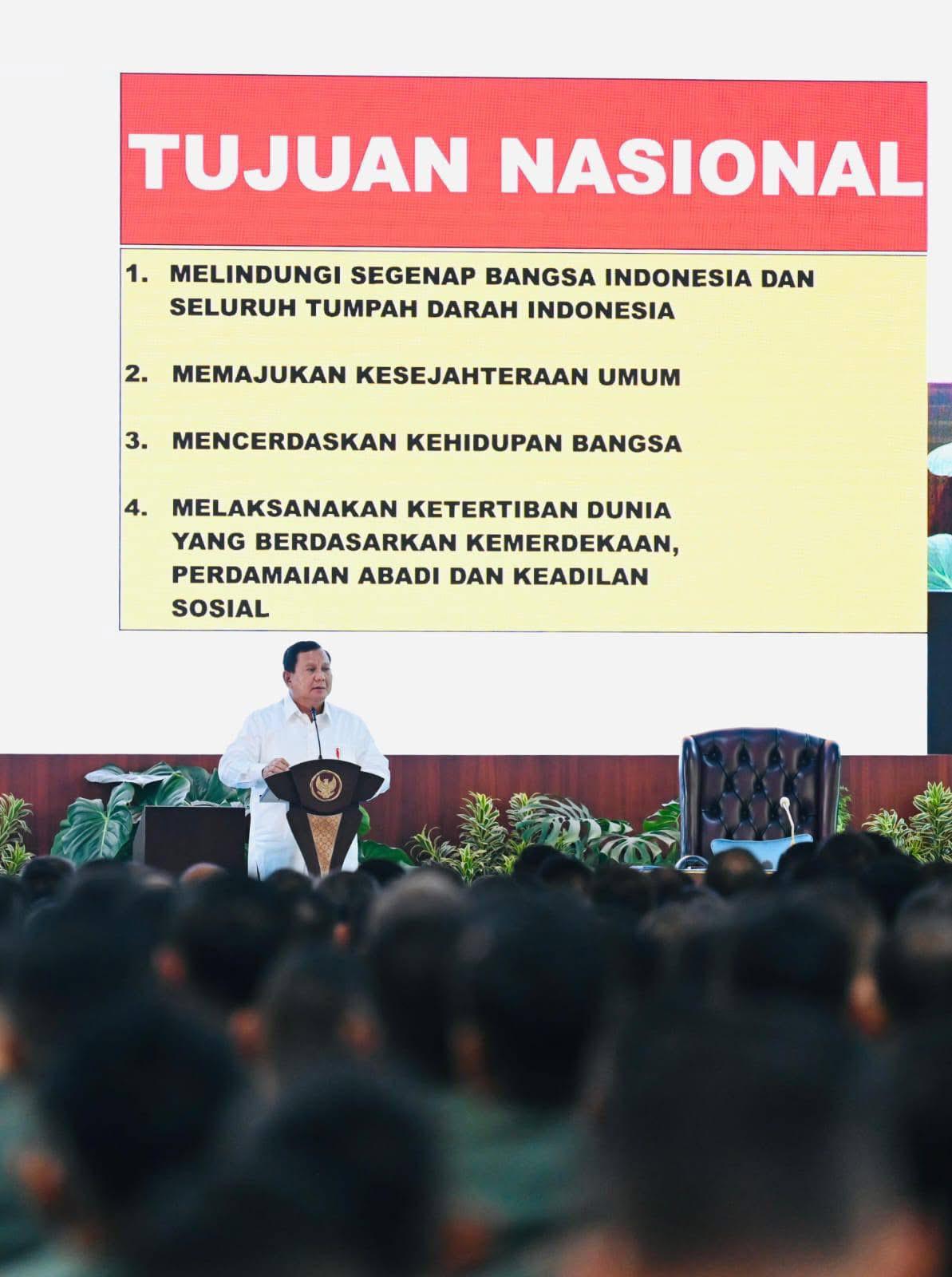 Presiden RI Prabowo Subianto : Negara Perlu Pertahanan Yang Kuat Untuk Melindungi Rakyat & Negara Indonesia