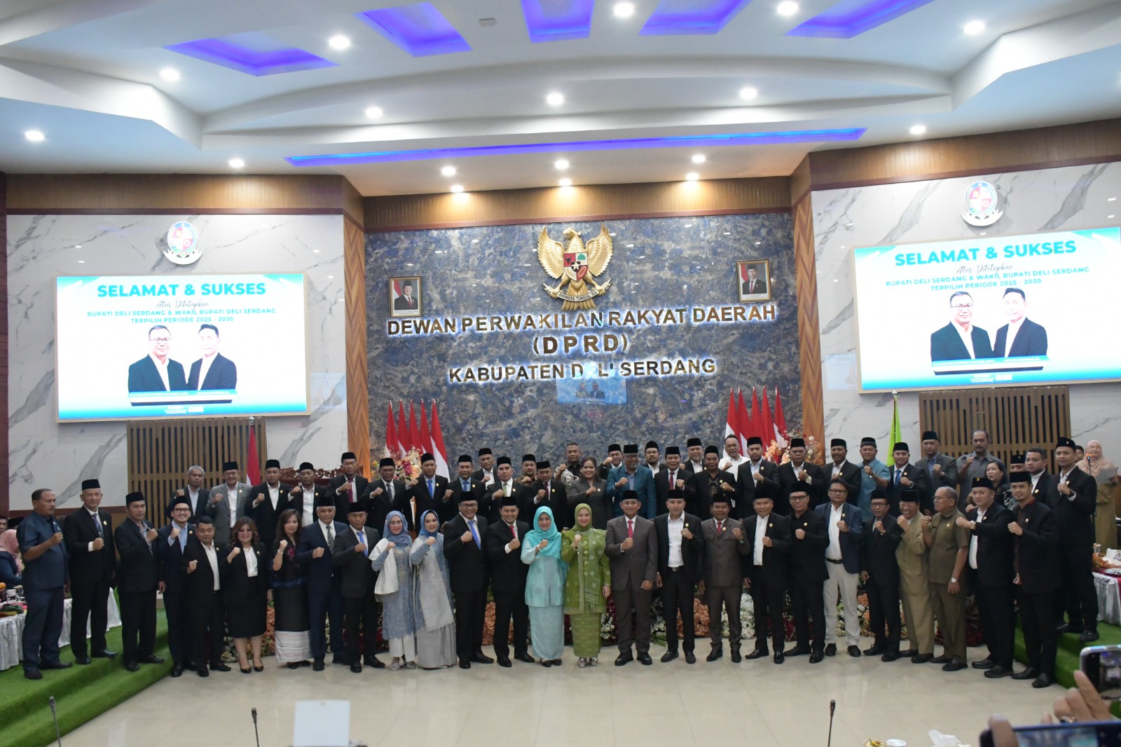 DPRD Deli Serdang Dukung Program Bupati & Wakil Bupati Terpilih