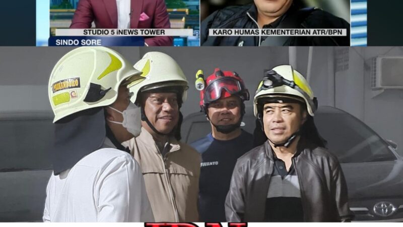 Kebakaran di Kementerian ATR/BPN, Secara Fungsi Tidak Ada yang Terganggu, Kepala Biro Humas: Kita Tetap Bisa Melayani Masyarakat