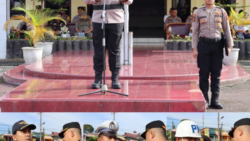 Polres Dairi Gelar Operasi Keselamatan Toba 2025: Upaya Menekan Pelanggaran dan Kecelakaan Lalu Lintas