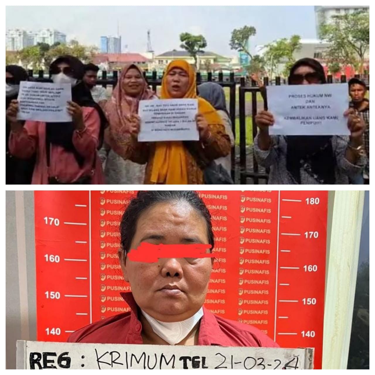 Forum Orang Tua Calon Siswa TNI AD yang Menjadi Korban Penipuan Ninawati, Gelar Aksi Demo di Depan Gedung DPRD Sumut