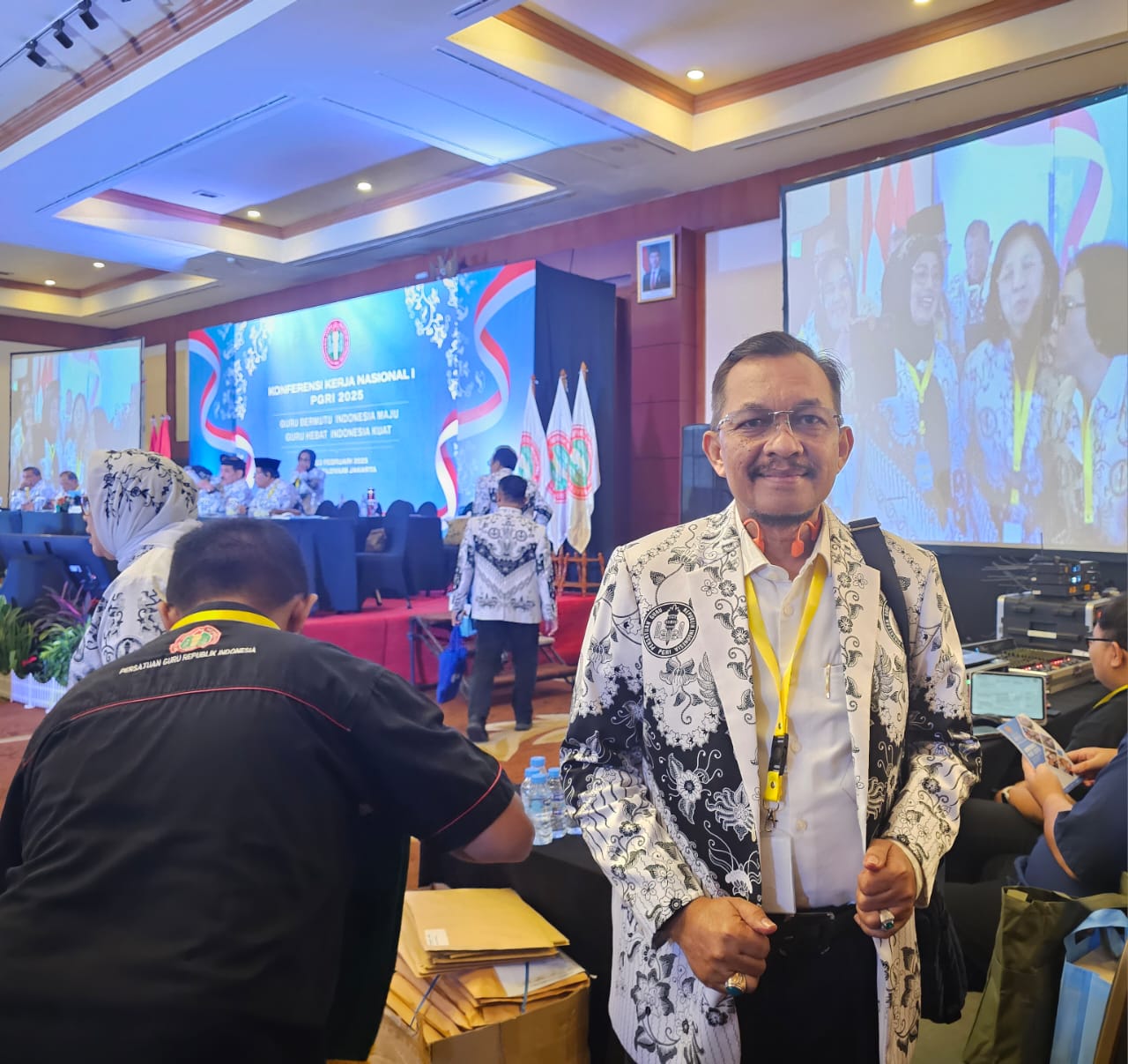 *Plh. Ketua PGRI Sumut, Ilyas : Kita ajak Bank Daerah Membersamai PGRI Dalam Membantu Pendidikan*