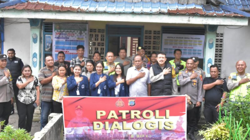 Cooling System : Kapolres Binjai Patroli Dialogis Sambangi Warga