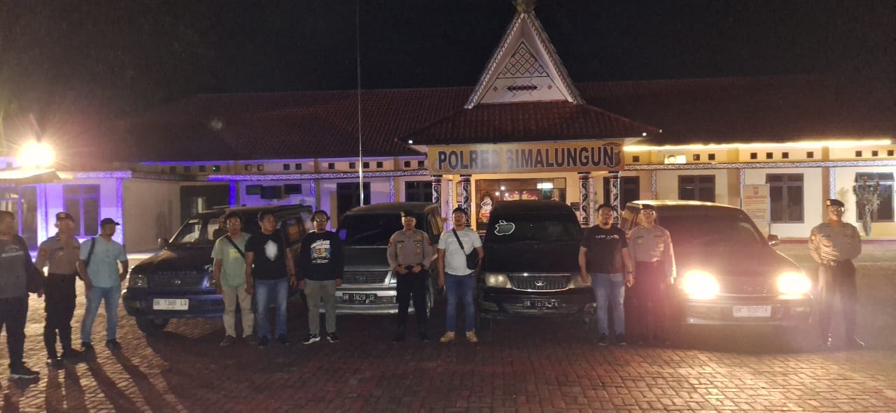 Polres Simalungun Tunjukkan Dedikasi Tinggi, Ungkap Kasus Penipuan dan Penggelapan Sita 4 Unit Mobil