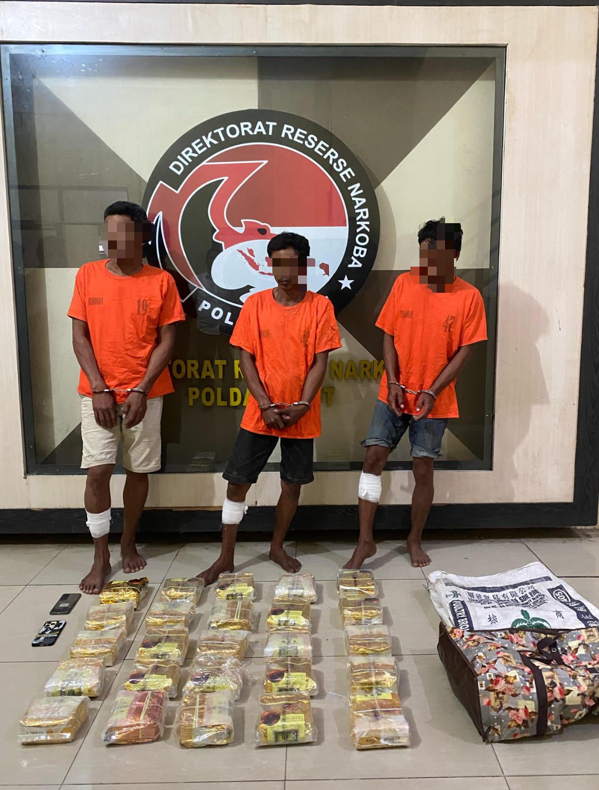 Jalur Laut Jadi Sarang Narkoba, Polda Sumut Amankan 25 Kg Sabu