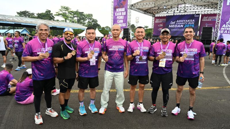 *Ribuan Masyarakat dan Penyandang Disabilitas Ramaikan Adhyaksa Charity Run Medan 2025*