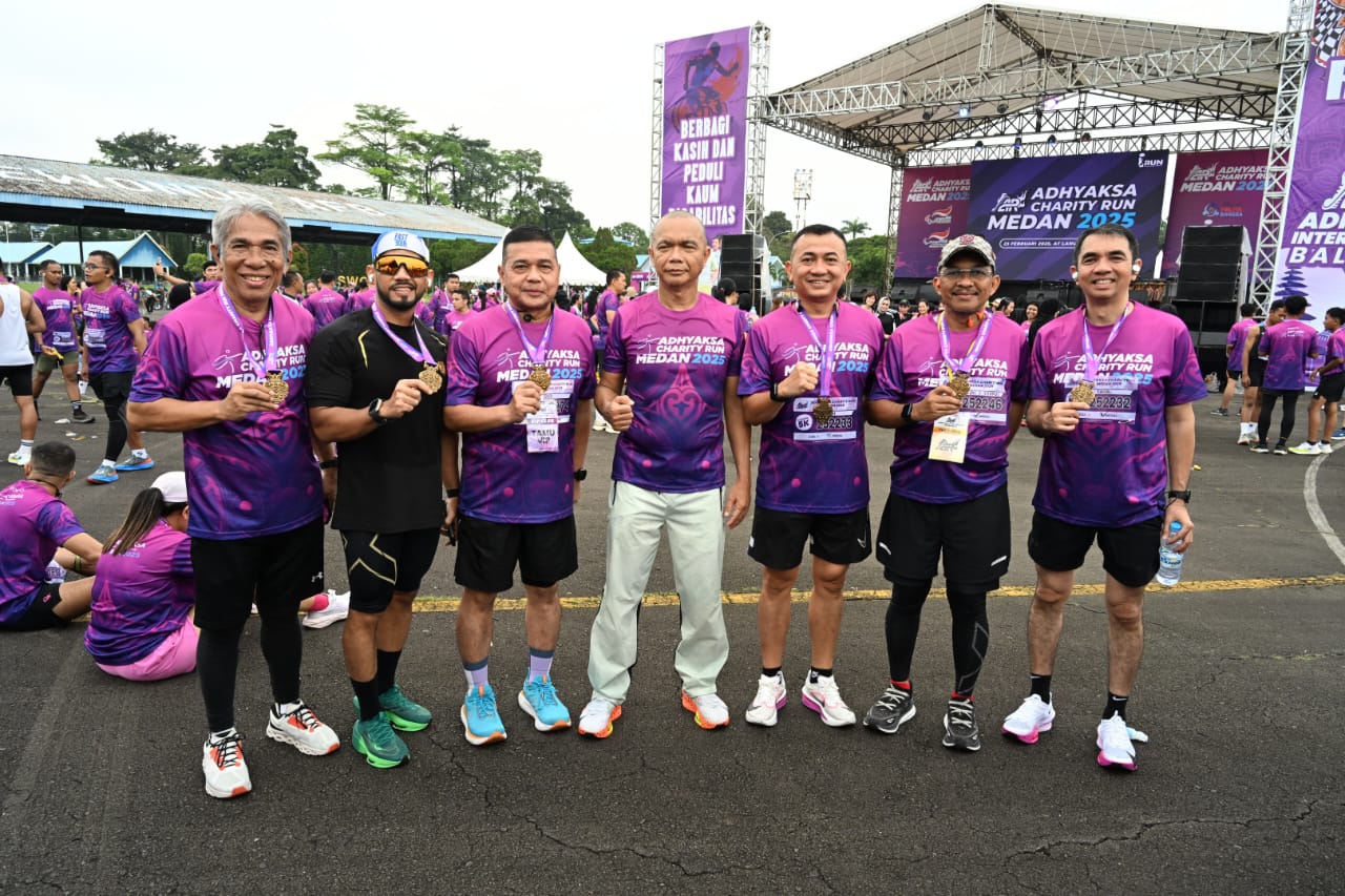 *Ribuan Masyarakat dan Penyandang Disabilitas Ramaikan Adhyaksa Charity Run Medan 2025*
