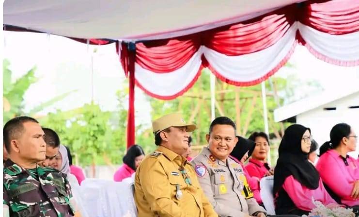 Wakil Bupati Dairi Hadiri Launching Penguatan Program Pekarangan Pangan Lestari