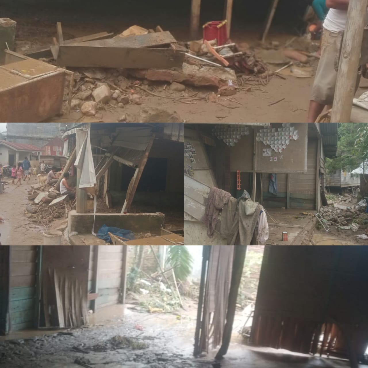 Banjir Bandang Terjang Tanah Pinem, Puluhan Keluarga Terdampak dan 4 Keluarga Kehilangan Tempat Tinggal