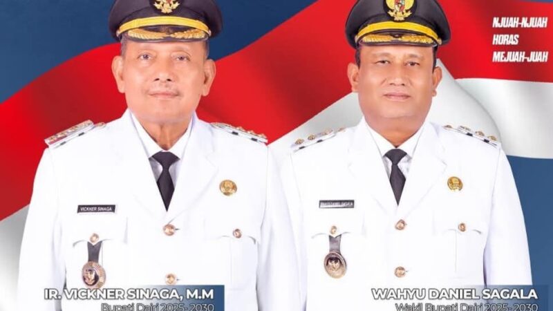 Bupati Dairi Bantah Pemberian Rekomendasi Foto Resmi: 