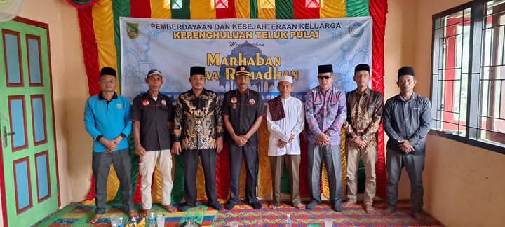 Penghulu Teluk Pulai Gelar Makan Bersama Jelang Bulan Puasa.