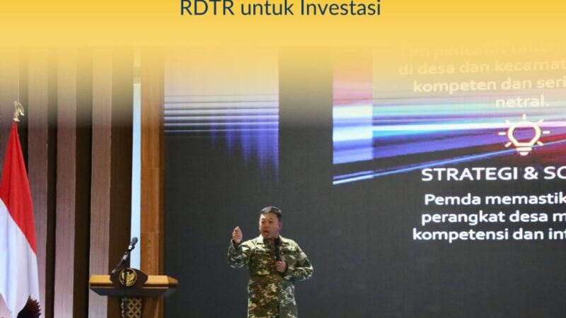 Berikan Pembekalan bagi Kepala Daerah di Magelang Retreat, Menteri Nusron Soroti Reforma Agraria dan Percepatan RDTR untuk Investasi