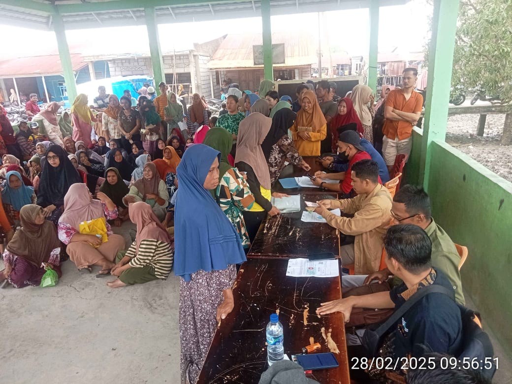 PT.Pos Kembali Salurkan Bantuan Kepada KPM di Palika Tahun 2025