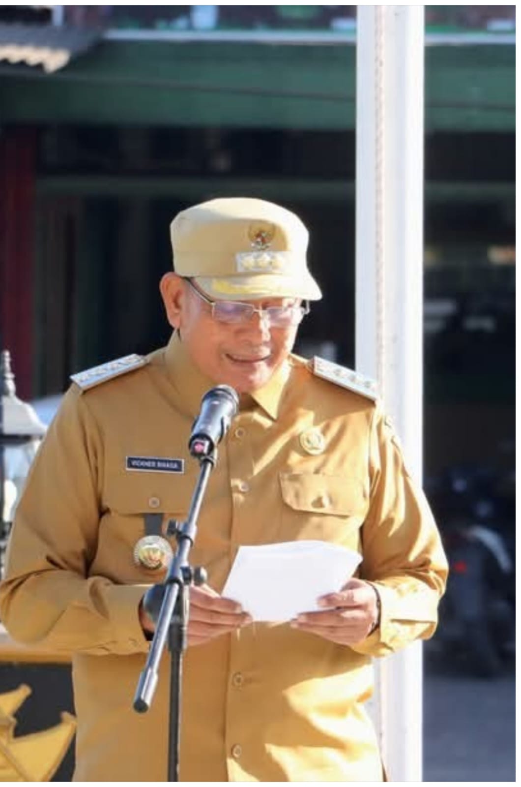 Pimpin Apel Gabungan Bupati Dairi : Saya Akan Jadi Garda Terdepan Wujudkan Dairi Unggul dan Terbaik