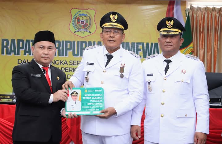 Bupati Vickner Sinaga : Kerja Yang Baik Perlu Ditingkatkan Kedepannya.