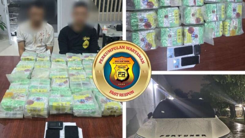 25 Kg Sabu Berhasil diamankan BNNP Jambi Serta Dua Kurir Jaringan Medan -Jambi