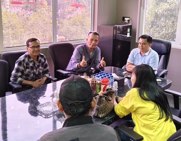 Bahas Penguatan Keamanan Siber, Tim Redaksi PT KUN Audiensi Bersama Diressiber Polda Sumut