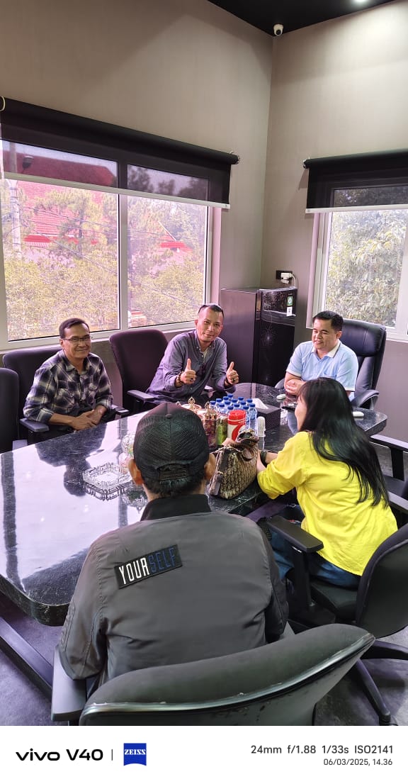 Bahas Penguatan Keamanan Siber, Tim Redaksi PT KUN Audiensi Bersama Diressiber Polda Sumut