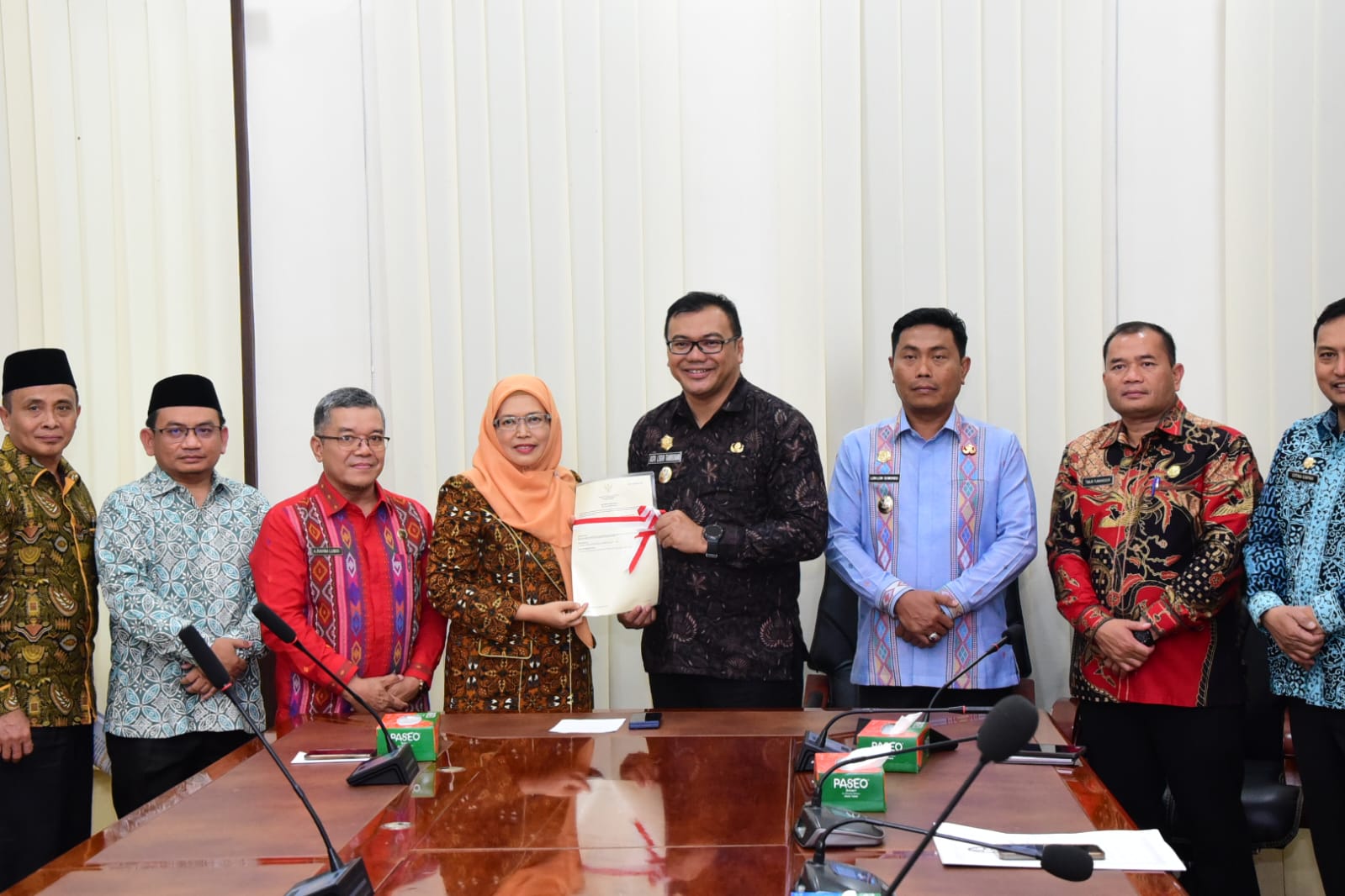 Penyerahan Sertifikat Tanah UINSU, Bupati Deli Serdang : Deli Serdang Berpotensi Jadi Wilayah Pendidikan Baru