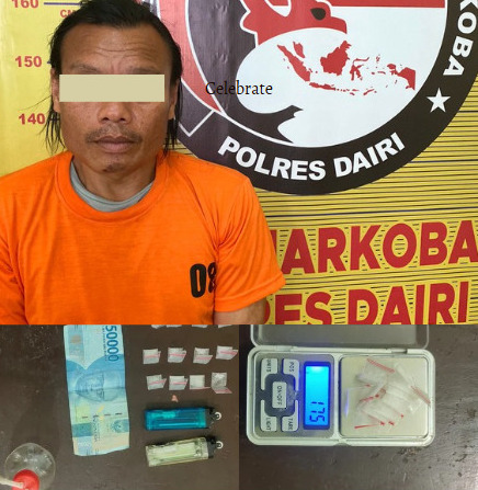 Sat Resnarkoba Polres Dairi Tangkap Pengedar Sabu di Tigalingga, Temukan Barang Bukti di Gubuk