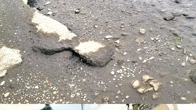 Warga Desak Bupati Deli Serdang Perbaiki Jalan Rusak di Desa Tanjung Anom Jalan HM Puna Sembiring