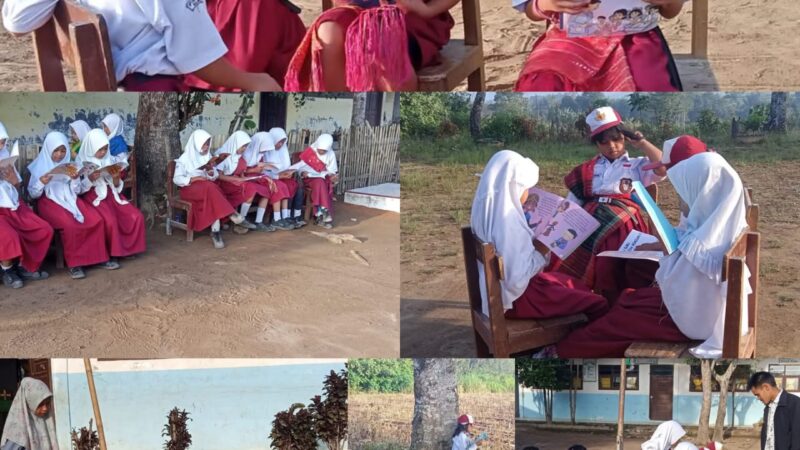 SD Negeri 033915 Pasi Dorong Literasi dengan Tema Keragaman Budaya Nusantara