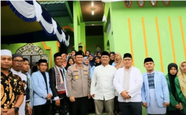 Wakil Bupati Wahyu Daniel Sagala bersama unsur forkopimda Melakukan safari Ramadhan