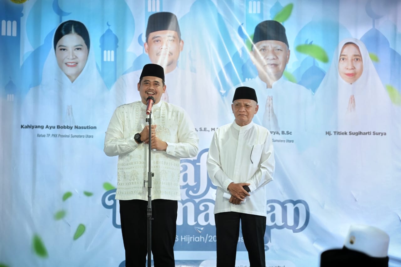 *Gubernur Sumut Bobby Nasution Bersama Wagub Gelar Safari Ramadan Perdana di Medan**